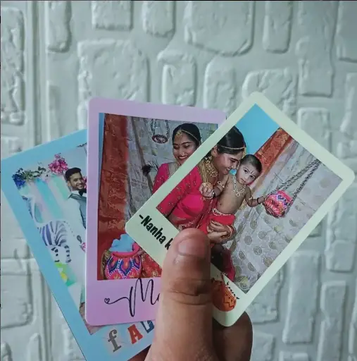 Colorful Polaroids(set of 9)